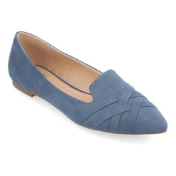 Journee Collection Mindee Womens Pointed Closed Toe Loafers