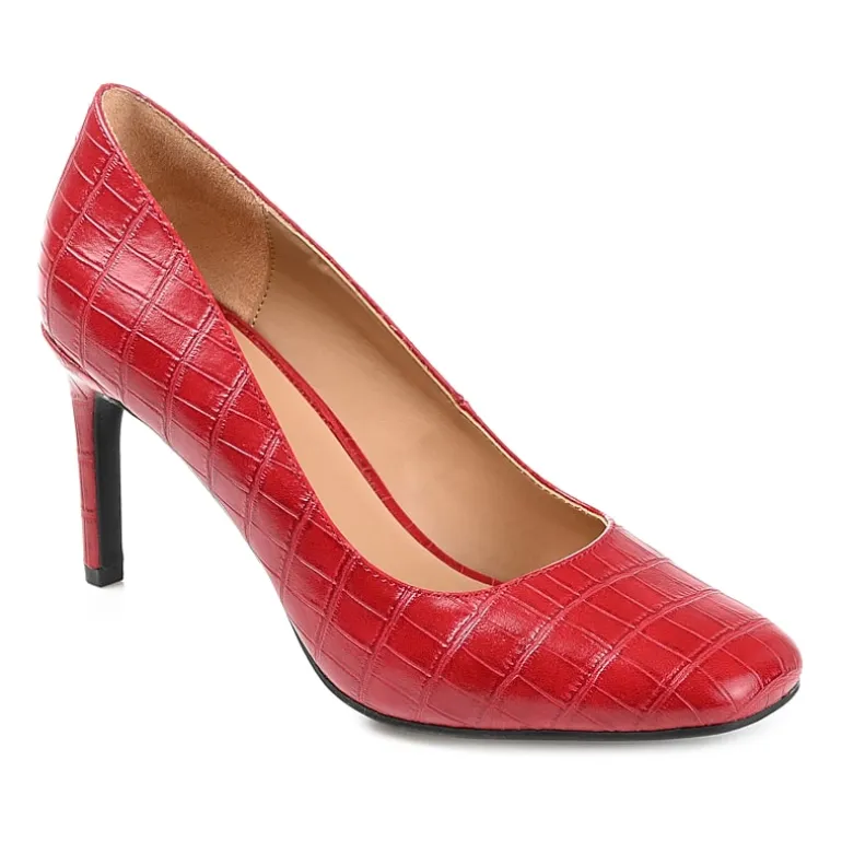 Journee Collection Monalee Womens Square Closed Toe Stiletto Heel Pumps