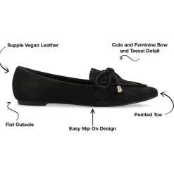 Journee Collection Muriel Womens Pointed Loafers