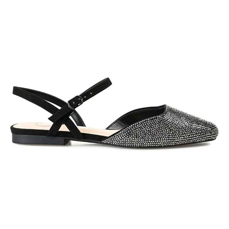 Journee Collection Nysha Womens Square Ballet Flats