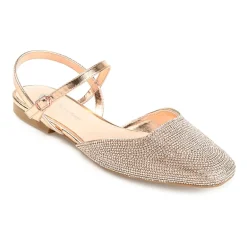 Journee Collection Nysha Womens Square Ballet Flats