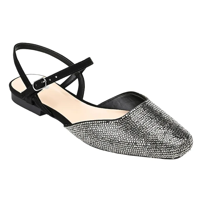 Journee Collection Nysha Womens Square Ballet Flats