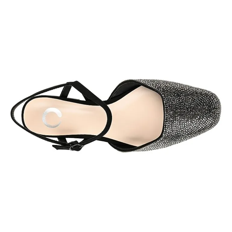 Journee Collection Nysha Womens Square Ballet Flats
