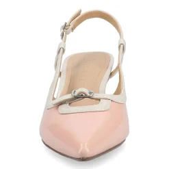 Journee Collection Padma Womens Pointed Closed Toe Kitten Heel Pumps