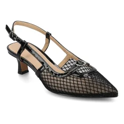 Journee Collection Padma Womens Pointed Closed Toe Kitten Heel Pumps