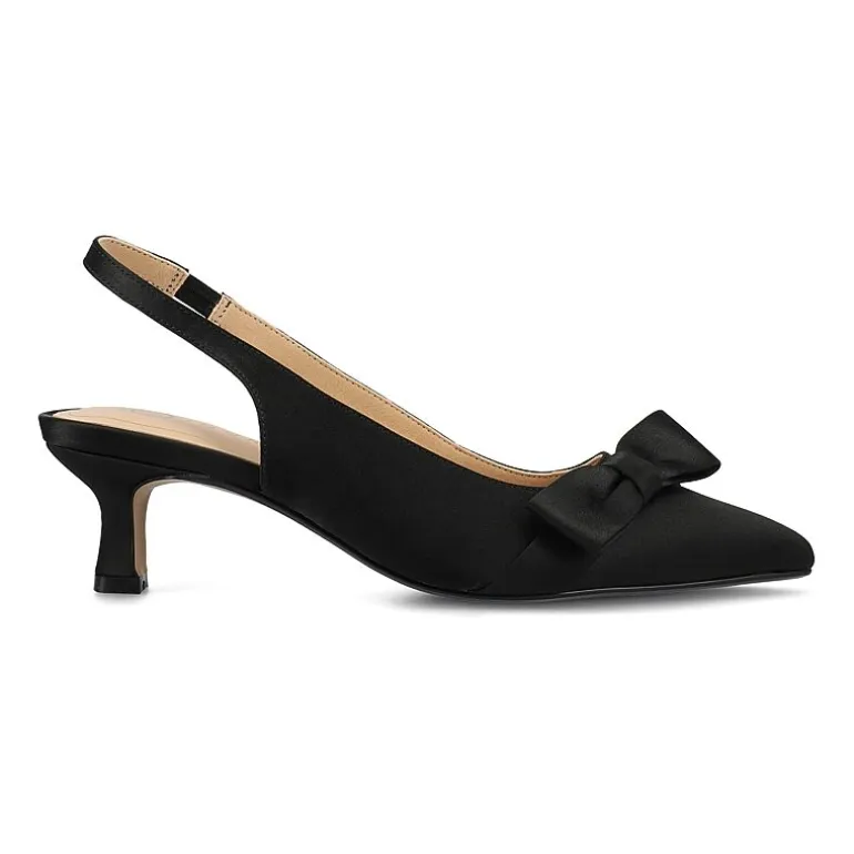 Journee Collection Paloma Womens Pointed Closed Toe Kitten Heel Pumps
