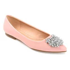 Journee Collection Renzo Womens Pointed Ballet Flats