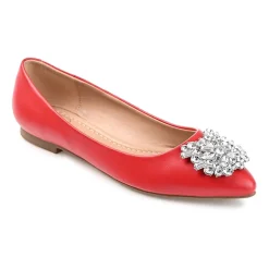 Journee Collection Renzo Womens Pointed Ballet Flats