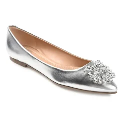 Journee Collection Renzo Womens Pointed Ballet Flats