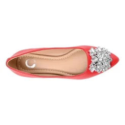 Journee Collection Renzo Womens Pointed Ballet Flats