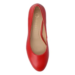 Journee Collection Saarii Womens Round Closed Toe Block Heel Pumps