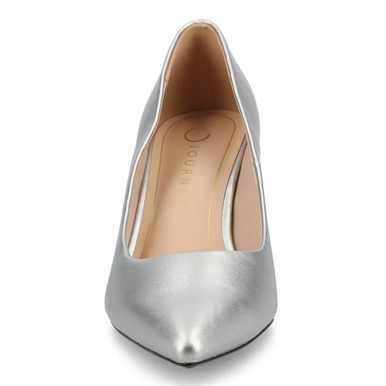 Journee Collection Scylee Womens Pointed Stiletto Heel Pumps