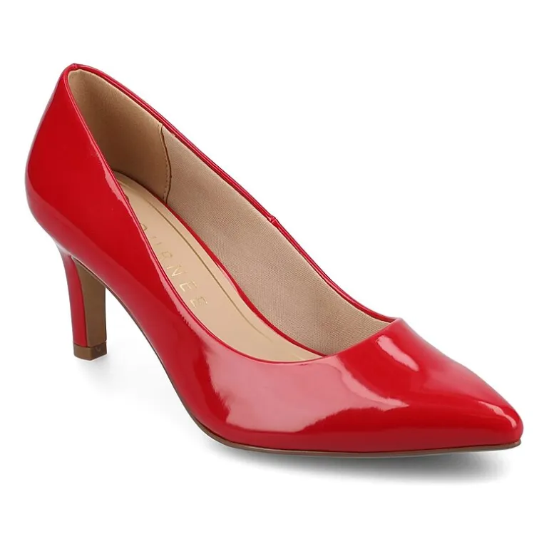 Journee Collection Scylee Womens Pointed Stiletto Heel Pumps