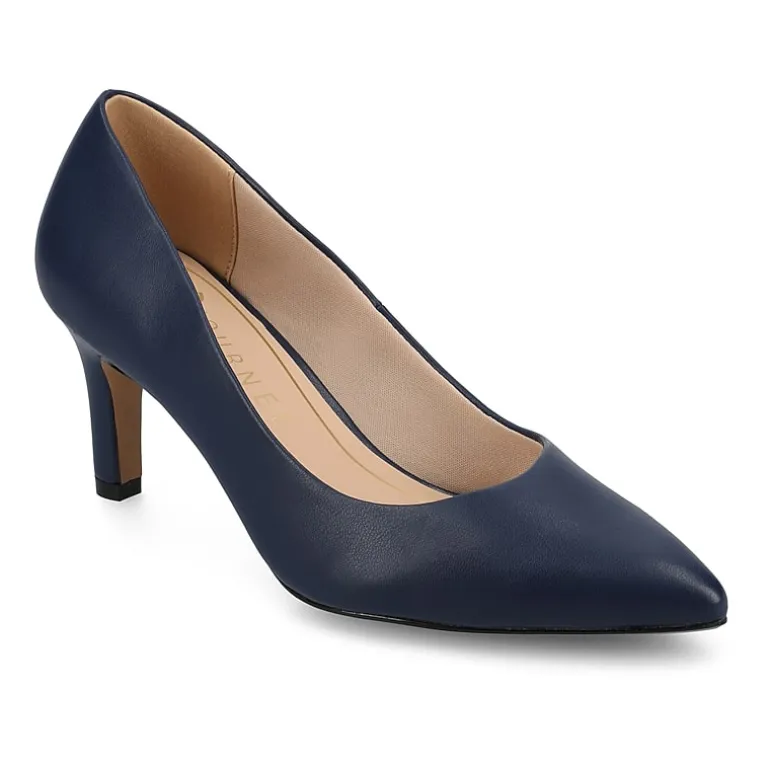 Journee Collection Scylee Womens Pointed Stiletto Heel Pumps