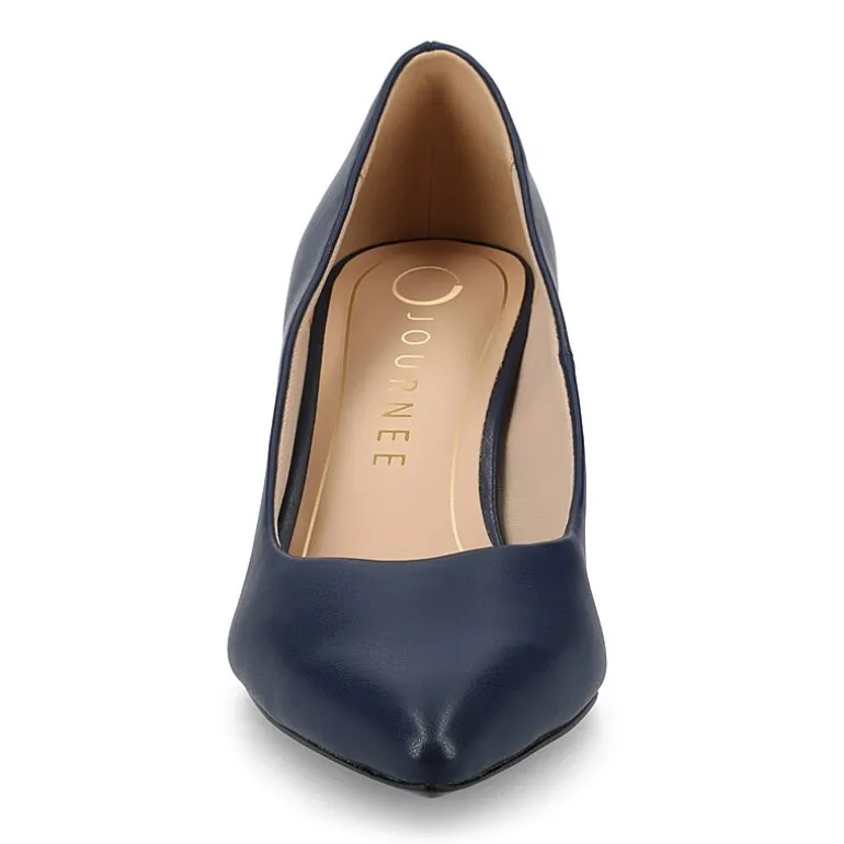 Journee Collection Scylee Womens Pointed Stiletto Heel Pumps