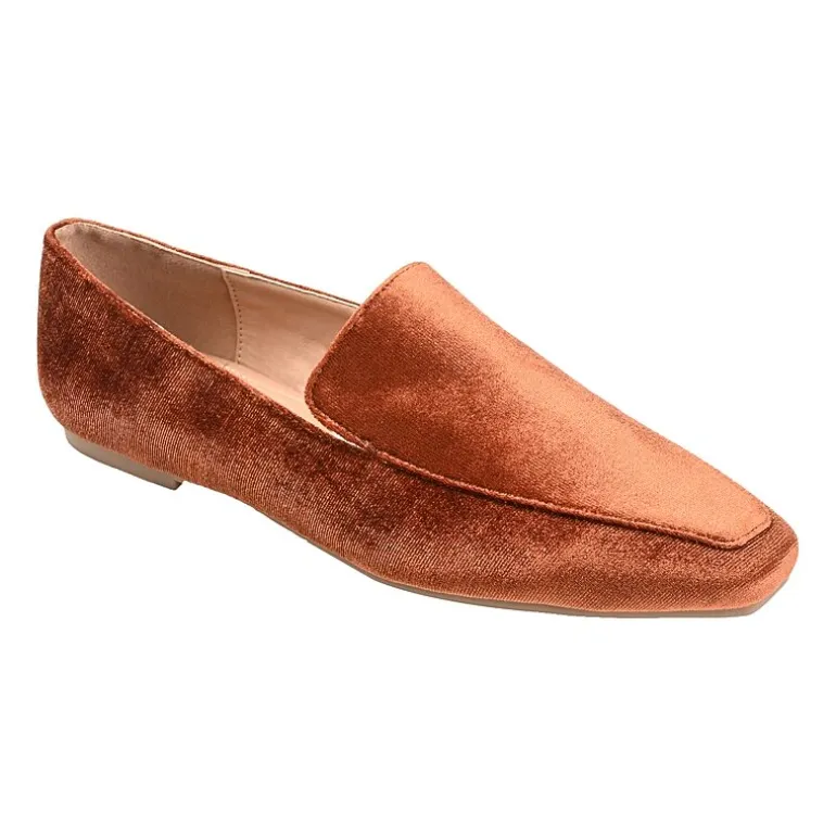 Journee Collection Silas Womens Square Closed Toe Loafers