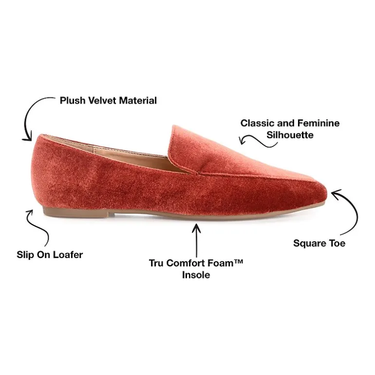 Journee Collection Silas Womens Square Closed Toe Loafers