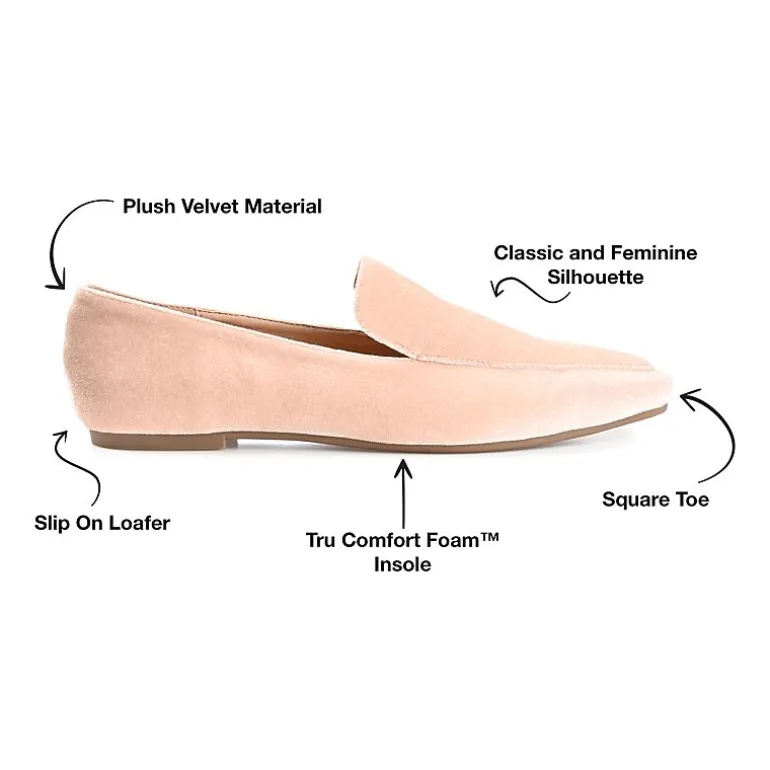 Journee Collection Silas Womens Square Closed Toe Loafers