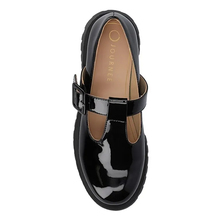 Journee Collection Suvi Womens Round Closed Toe Mary Jane Shoes
