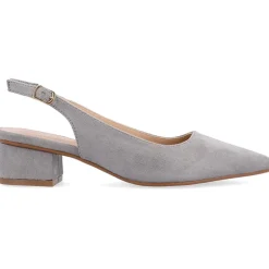 Journee Collection Sylvia Womens Pointed Closed Toe Block Heel Pumps
