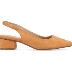 Journee Collection Sylvia Womens Pointed Closed Toe Block Heel Pumps
