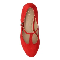 Journee Collection Talani Womens Almond Closed Toe Block Heel Pumps
