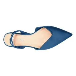 Journee Collection Theia Womens Pointed Ballet Flats