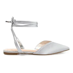 Journee Collection Theia Womens Pointed Ballet Flats