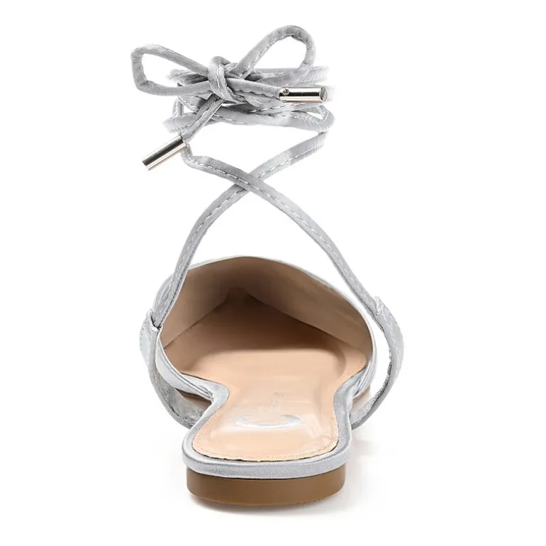 Journee Collection Theia Womens Pointed Ballet Flats