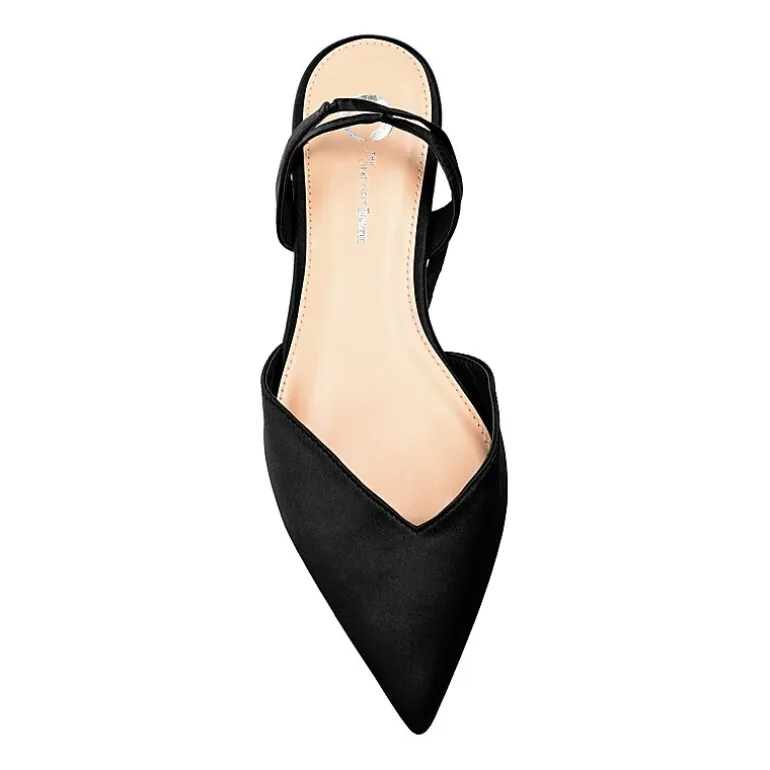 Journee Collection Theia Womens Pointed Ballet Flats