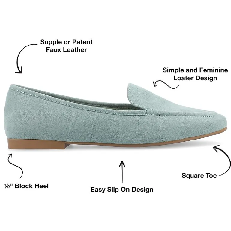 Journee Collection Tullie Womens Square Loafers