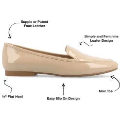 Journee Collection Tullie Womens Square Loafers