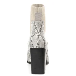 Journee Collection Womens Adalia Stacked Heel Booties