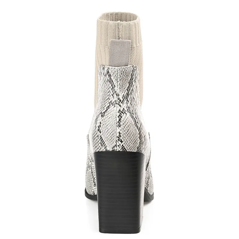 Journee Collection Womens Adalia Stacked Heel Booties