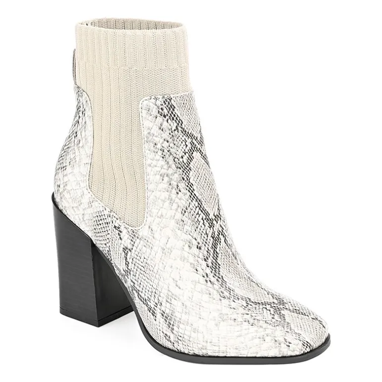 Journee Collection Womens Adalia Stacked Heel Booties