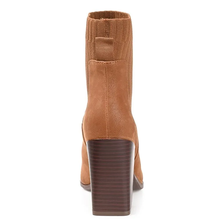 Journee Collection Womens Adalia Stacked Heel Booties