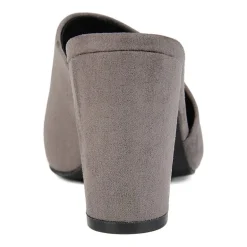 Journee Collection Womens Allea Slip-on Open Toe Mules