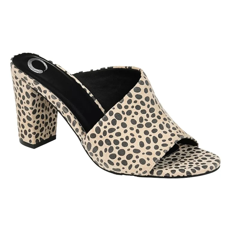 Journee Collection Womens Allea Slip-on Open Toe Mules