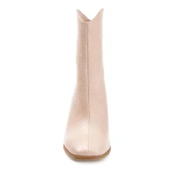 Journee Collection Womens Brekinn Stacked Heel Booties