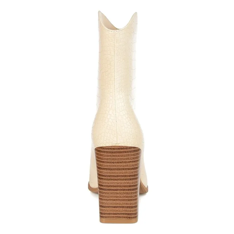 Journee Collection Womens Brekinn Stacked Heel Booties