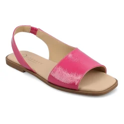 Journee Collection Womens Brinsley Slingback Strap Flat Sandals