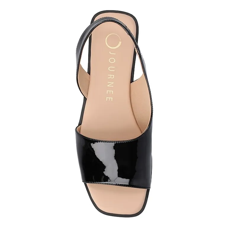 Journee Collection Womens Brinsley Slingback Strap Flat Sandals