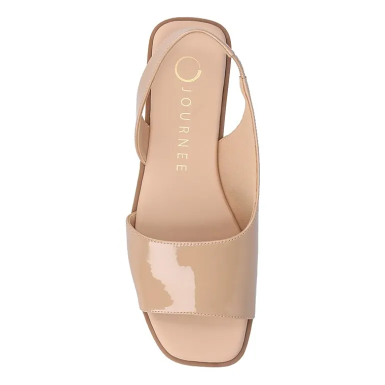 Journee Collection Womens Brinsley Slingback Strap Flat Sandals