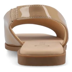 Journee Collection Womens Brinsley Slingback Strap Flat Sandals