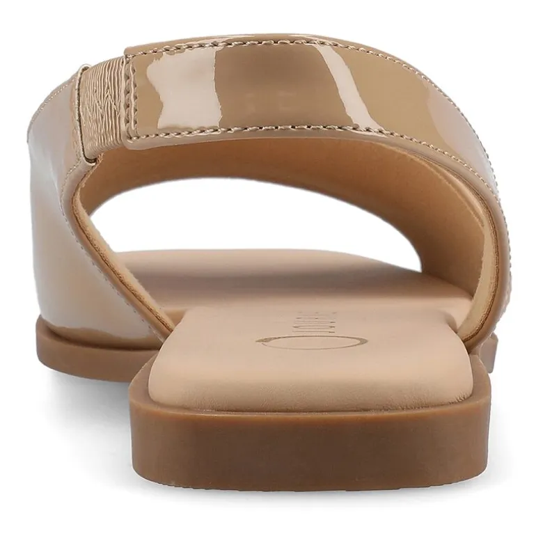 Journee Collection Womens Brinsley Slingback Strap Flat Sandals