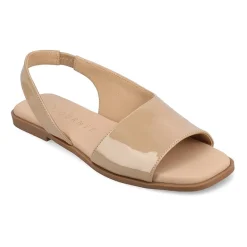 Journee Collection Womens Brinsley Slingback Strap Flat Sandals
