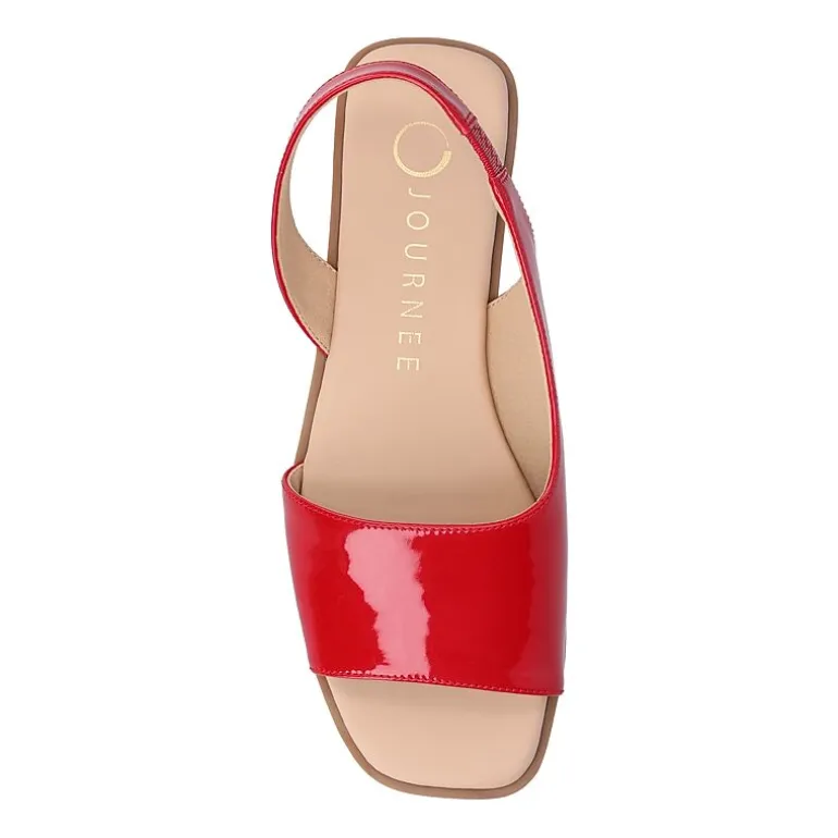 Journee Collection Womens Brinsley Slingback Strap Flat Sandals