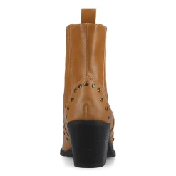 Journee Collection Womens Braylee Block Heel Booties