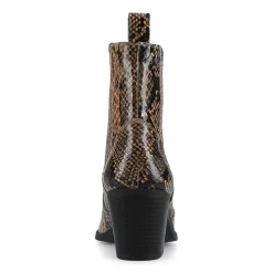 Journee Collection Womens Braylee Block Heel Booties