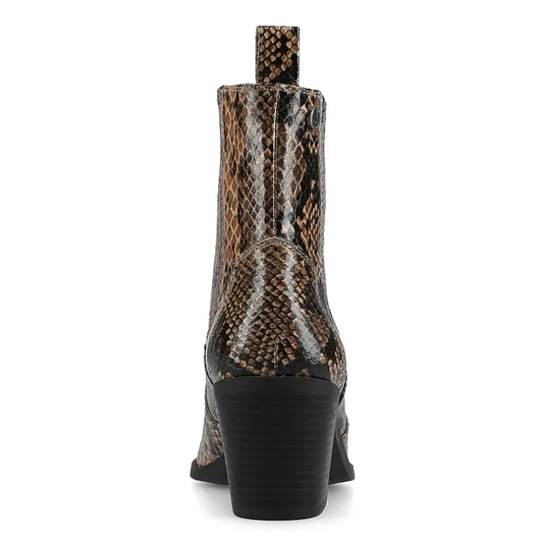 Journee Collection Womens Braylee Block Heel Booties